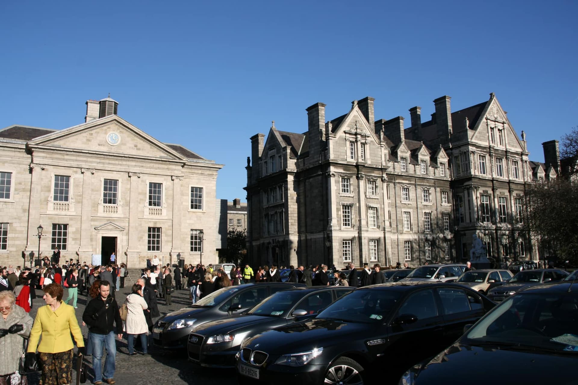 Graduation day at Trinity College Dublin